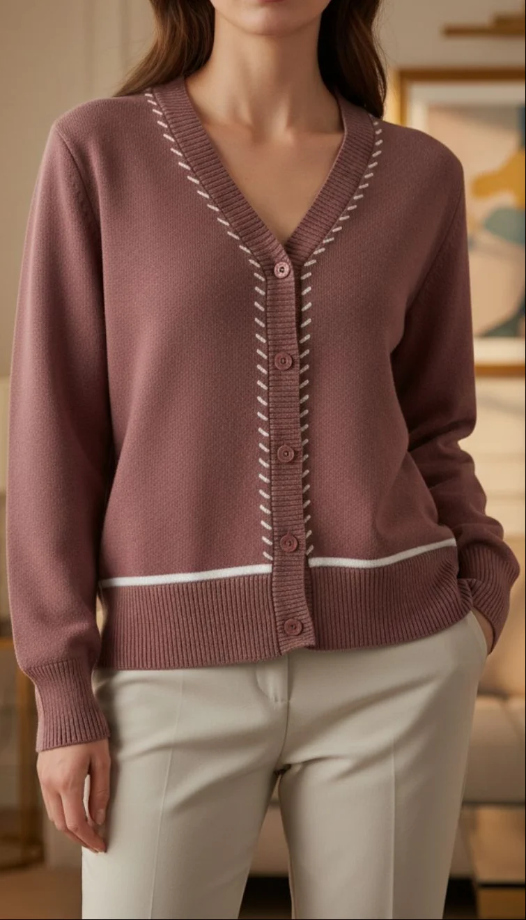 Brown Winter Sweater PW5510