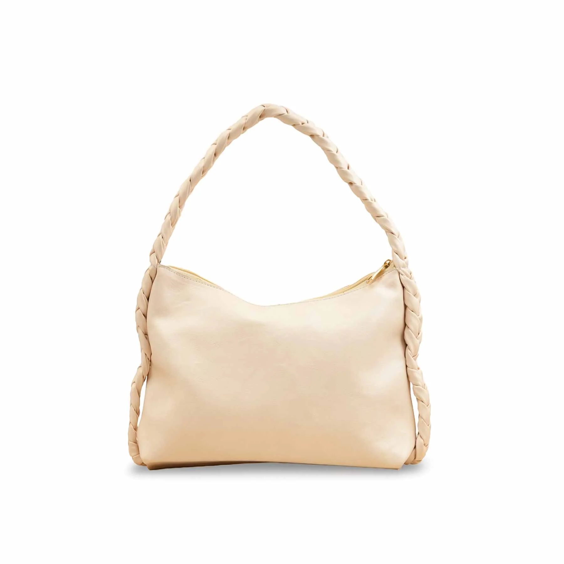 Cream Formal Shoulder Bag For Ladies P55823 - Image 2