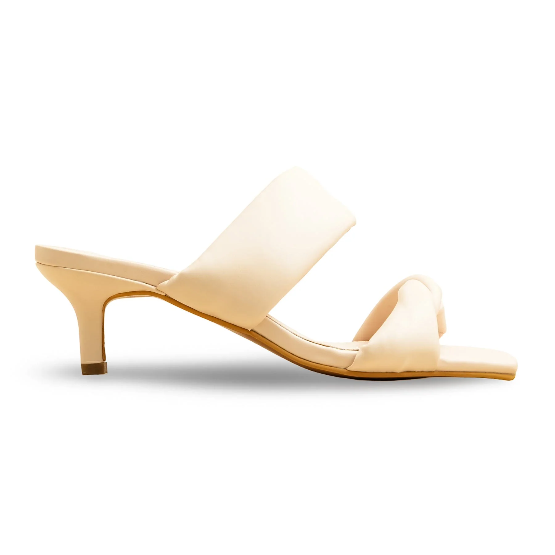 Cream Formal Women Slipper FR8417 - Image 2