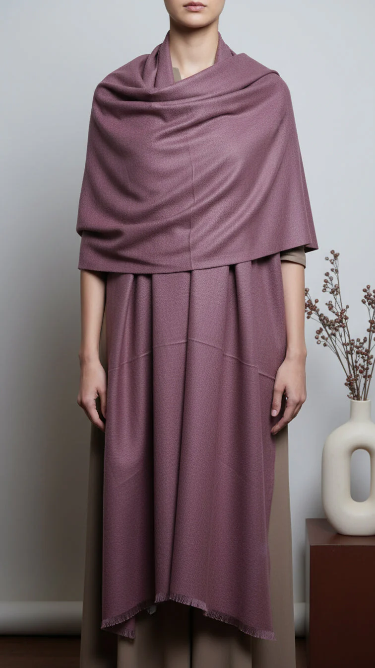 Dk Grey Winter Stole PW5742