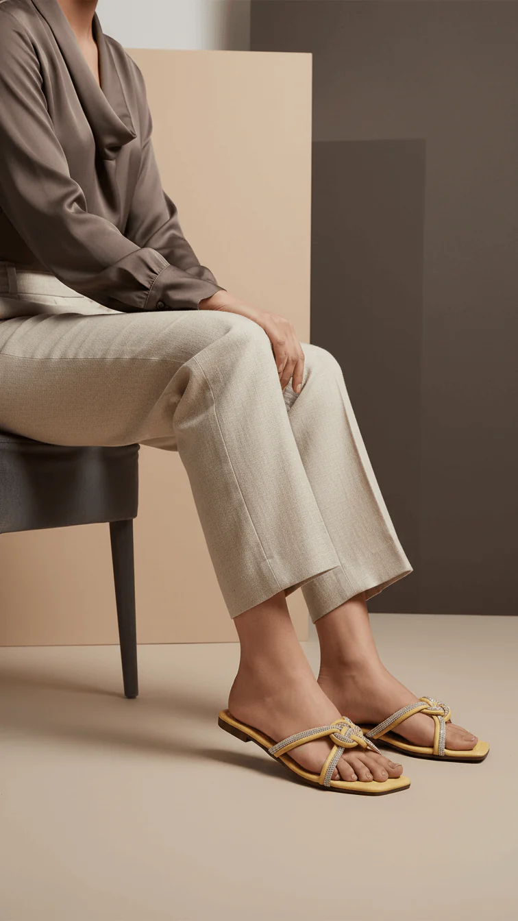 Fawn Casual Slipper CL1993