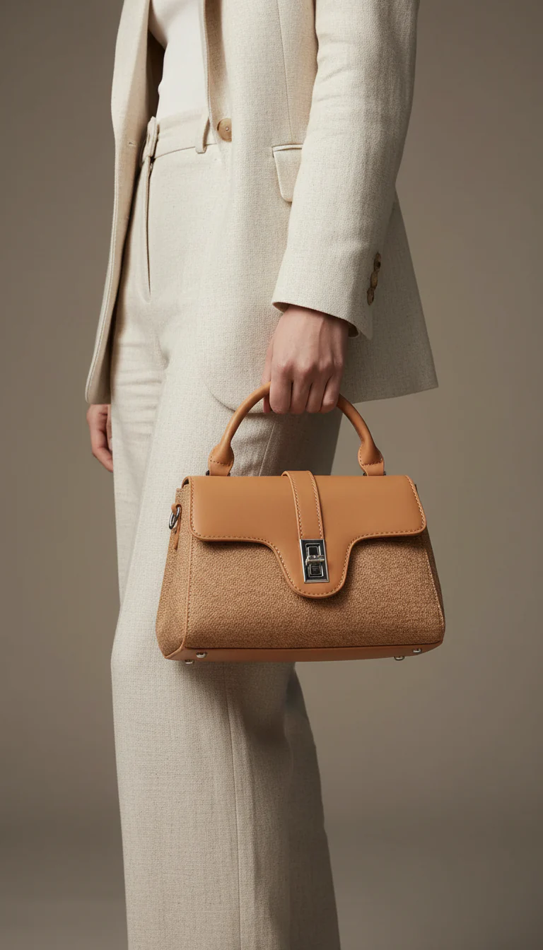 Fawn Formal Shoulder Bag For Ladies P36459