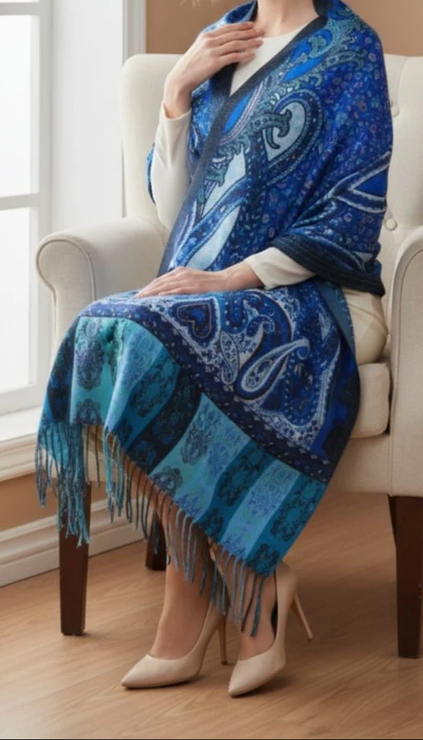 Ferozy Winter Stole PN5162