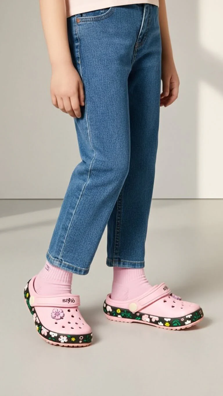 Girls Pink Casual Flip Flop KD5737