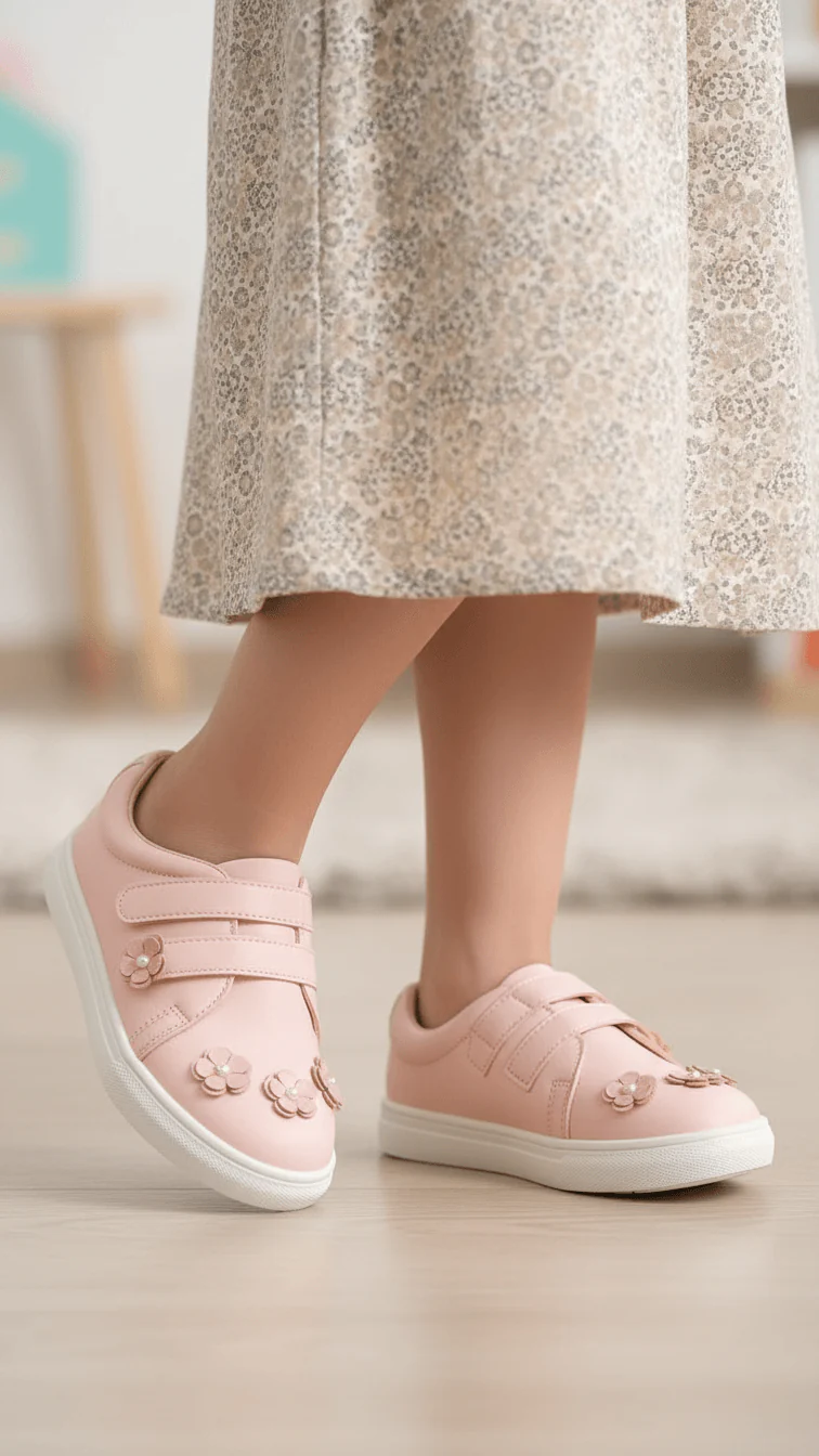 Girls Pink Casual Jogger KD1925