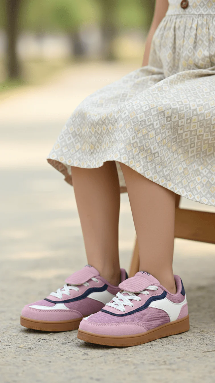 Girls Pink Casual Jogger KD1947
