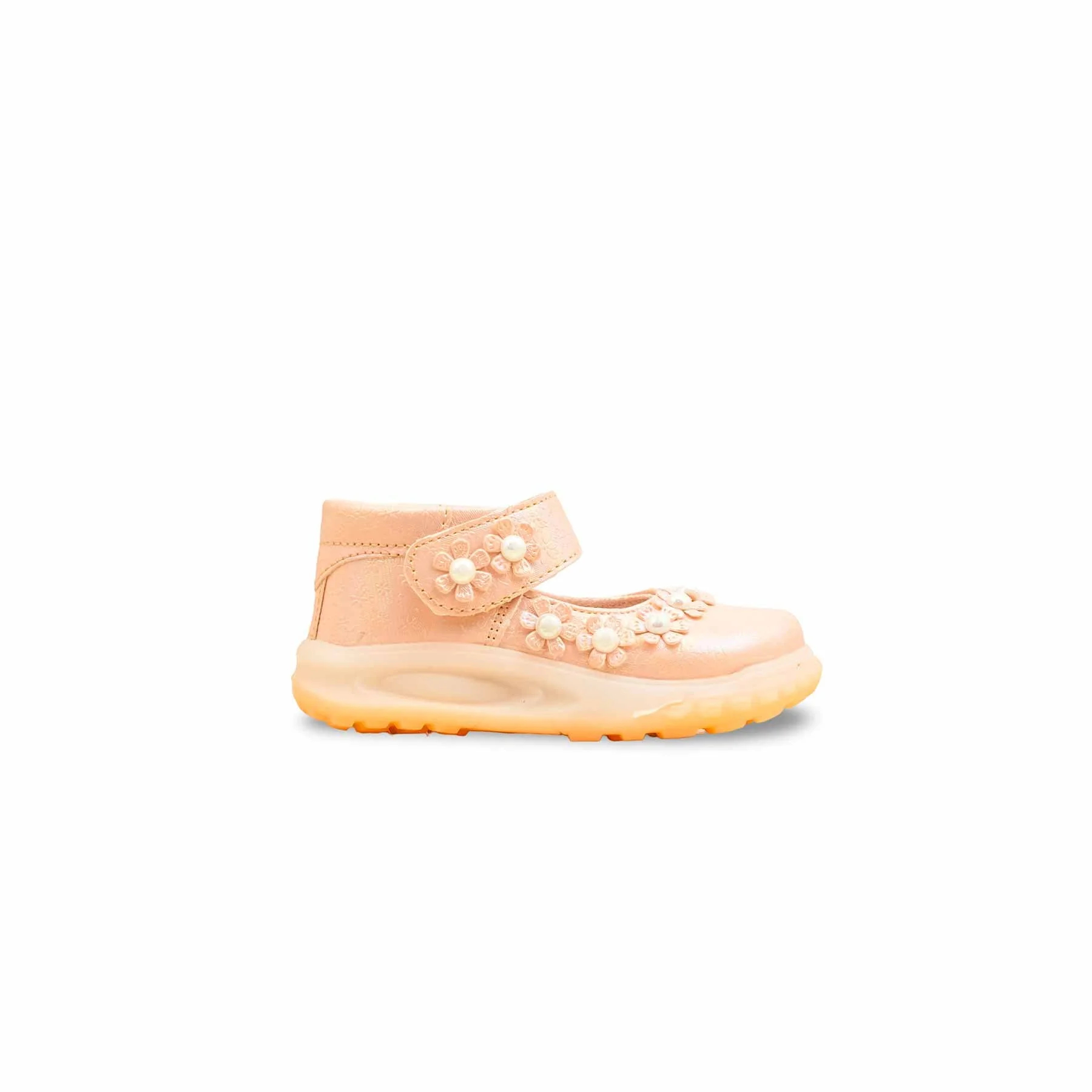Girls Pink Formal Pumps KD2548 - Image 2