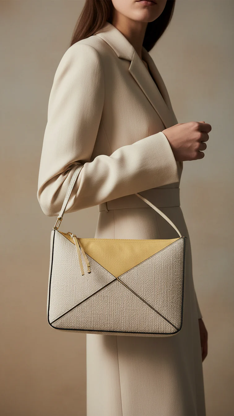 Golden Casual Shoulder Bag P55687