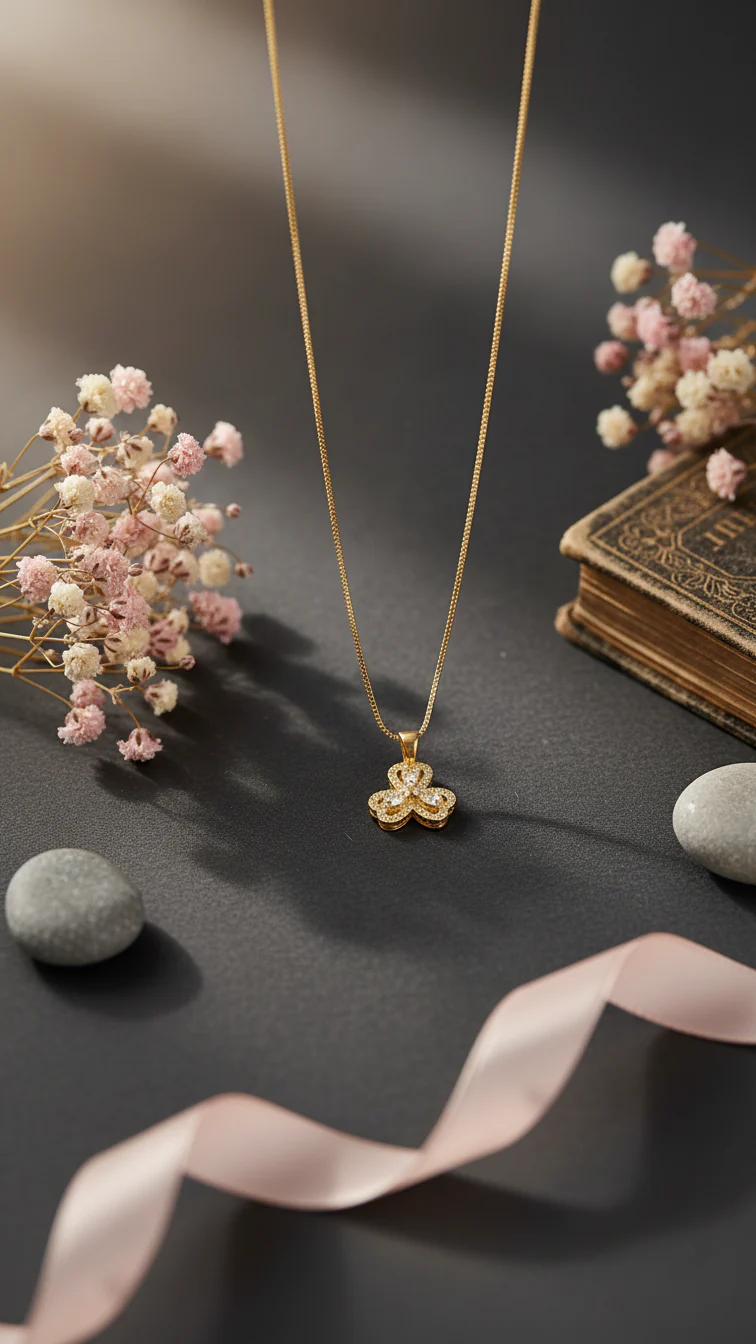 Golden Pendant J42935