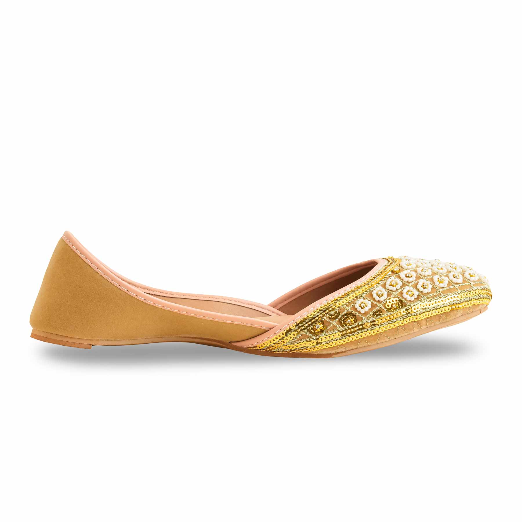 Golden Women Formal Khussa EC8514 - Image 2