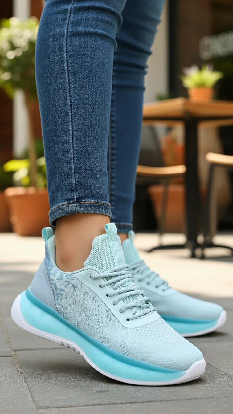 Green Casual Sneaker AT7345