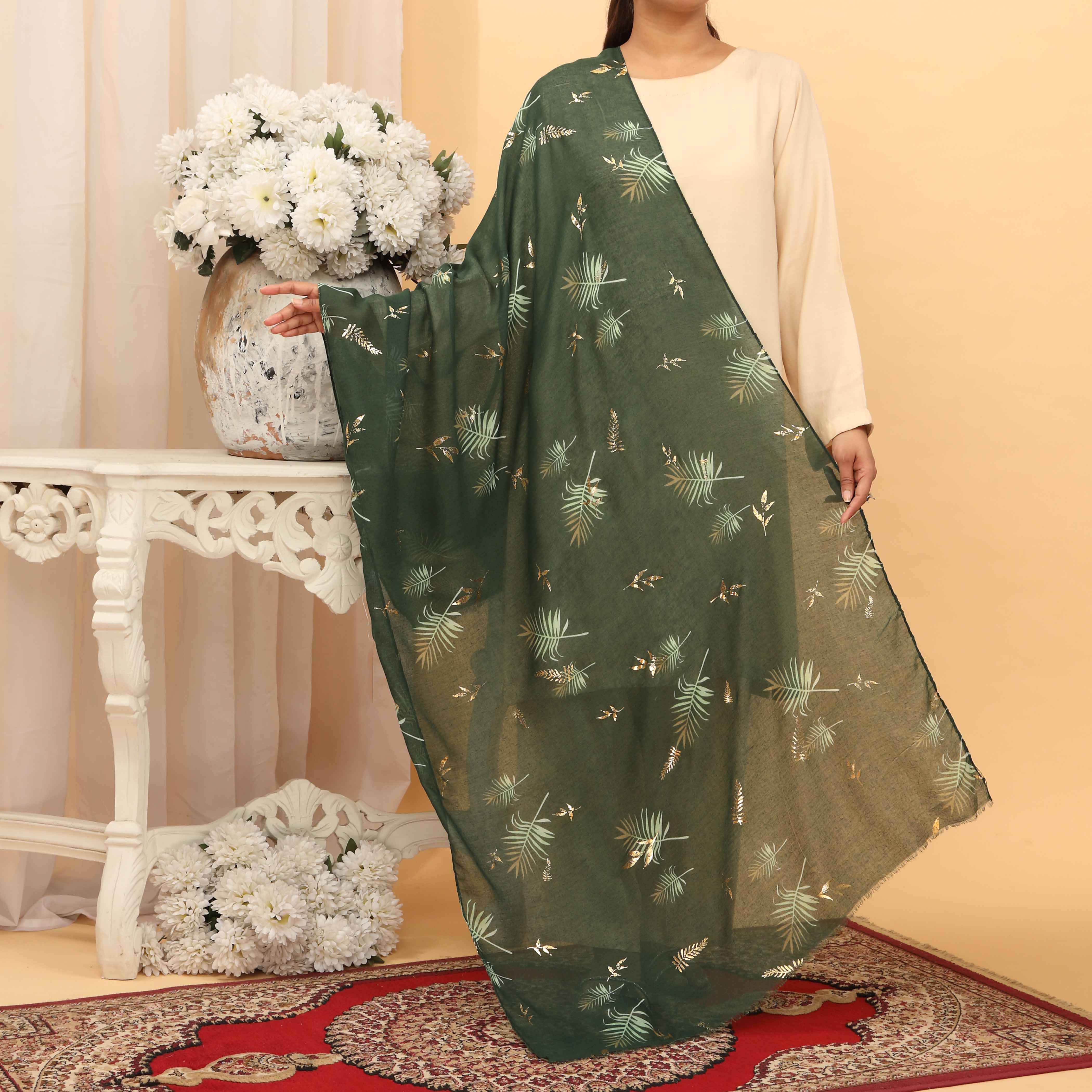 Green Summer Stole  PD5062