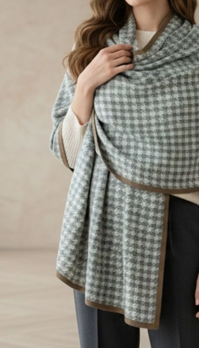 Green Winter Stole PN5031