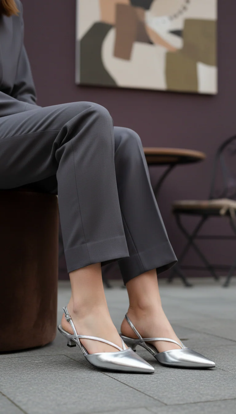 Grey Back Open For Women WN5442