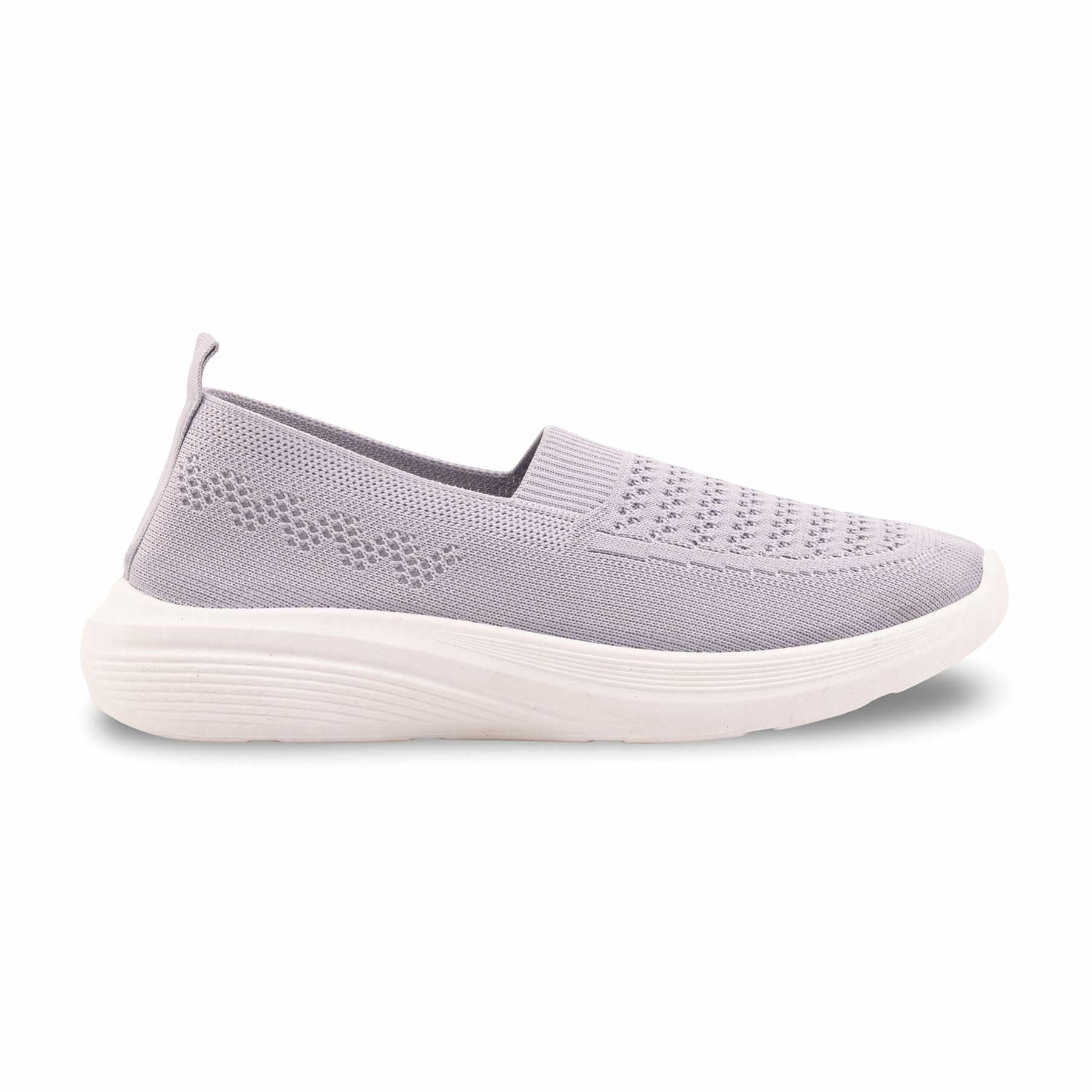 Grey Casual Snearker For Ladies AT9112 - Image 2
