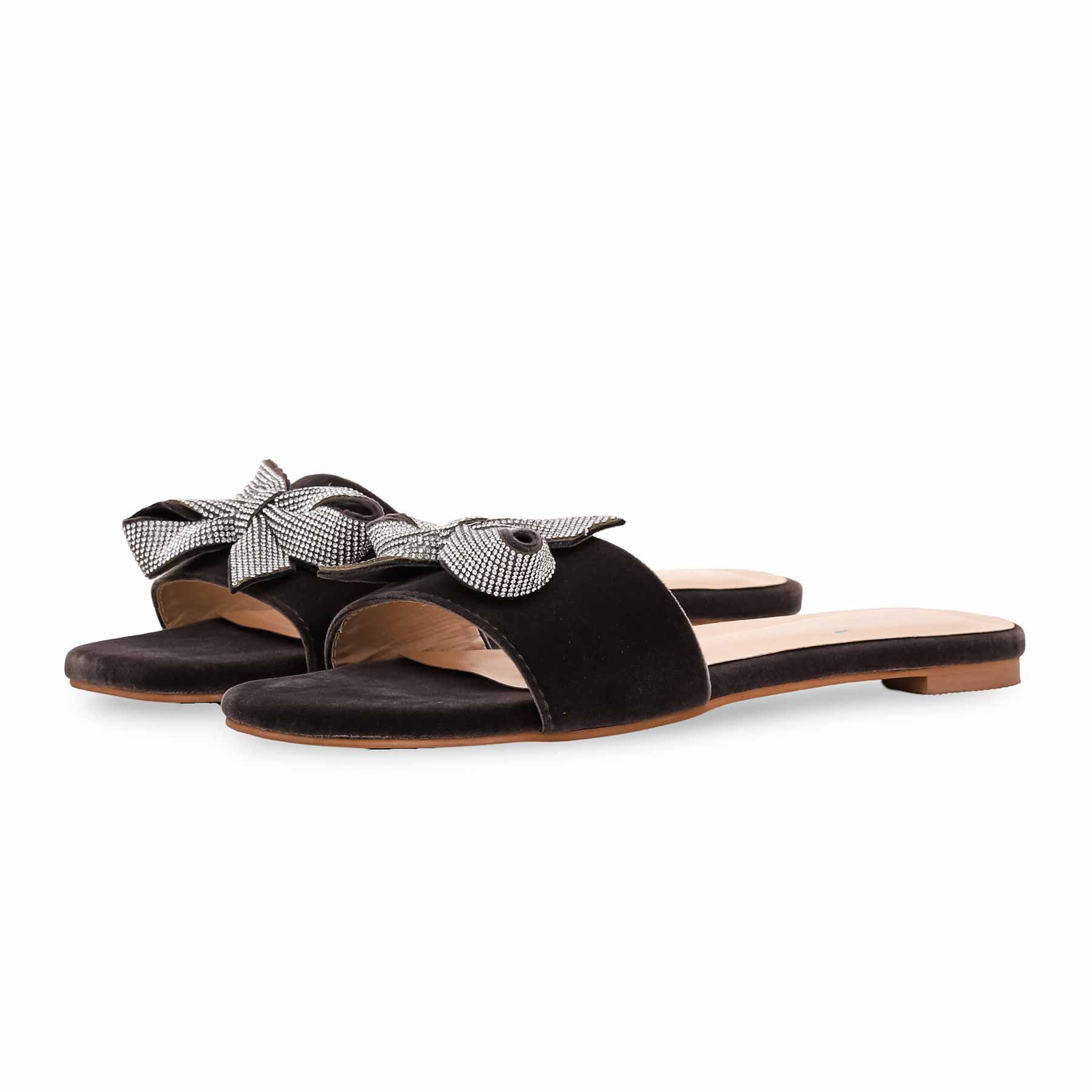 Grey Fancy Slipper FN7881 - Image 3