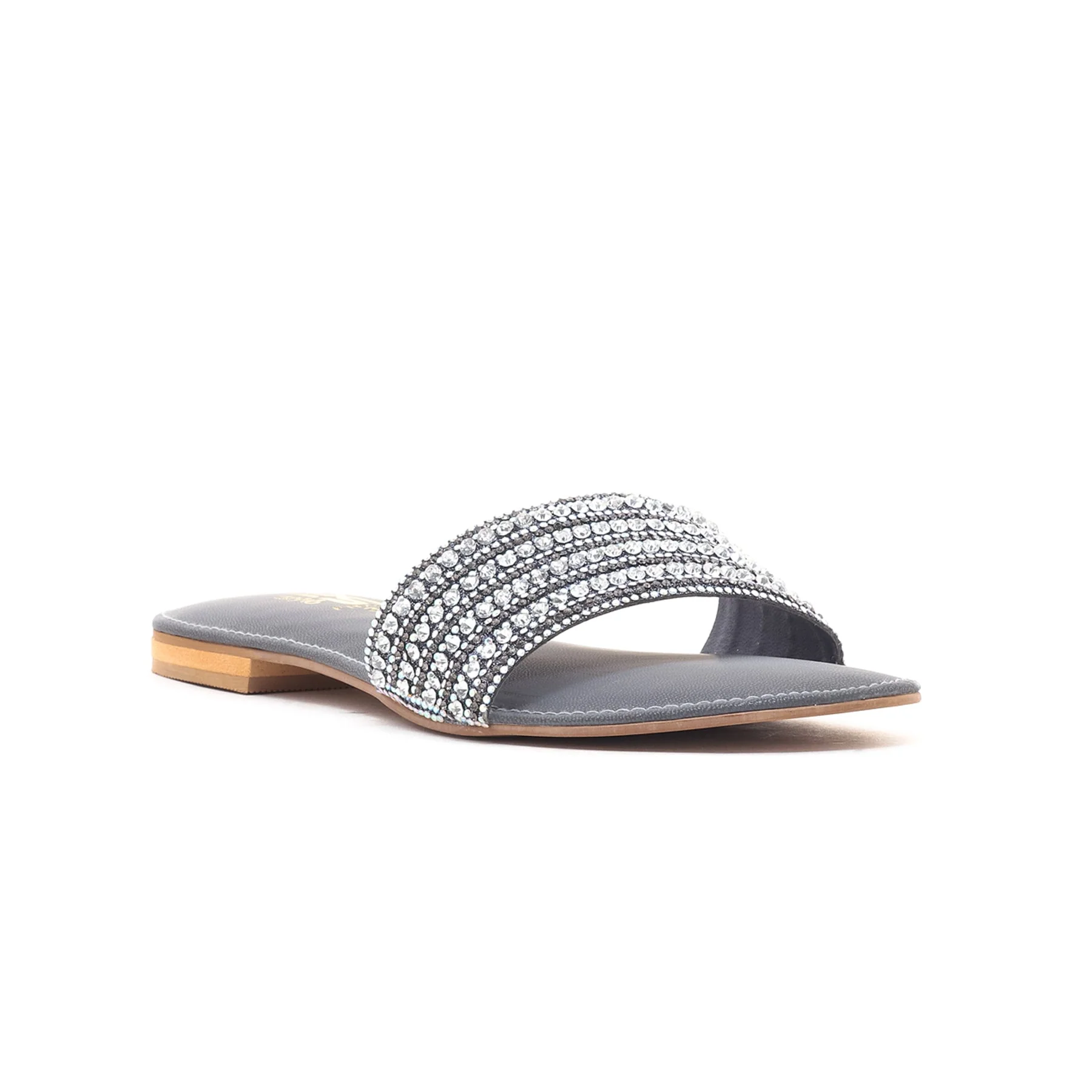 Grey Fancy Slipper FN7524