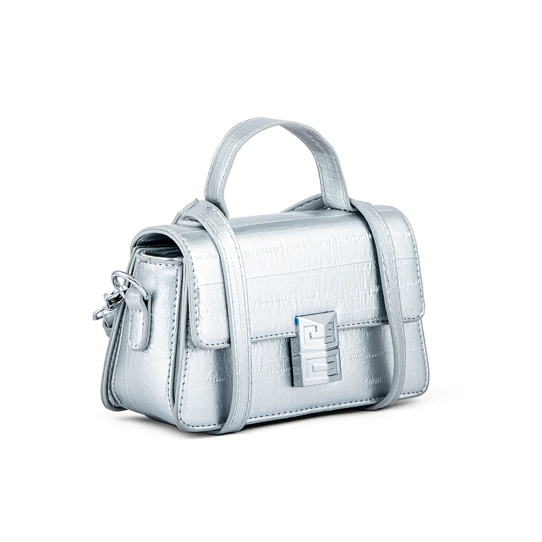 Grey Formal Clutch P24117 - Image 2
