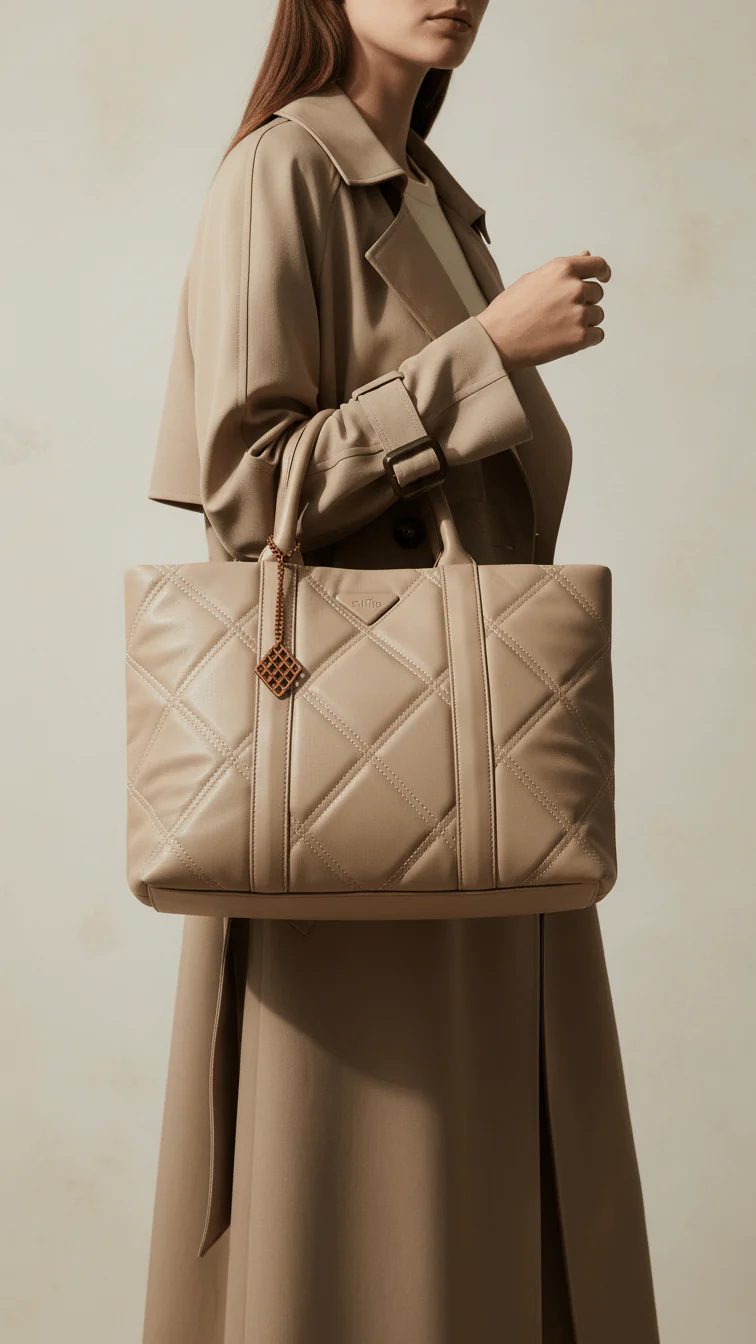 Grey Formal Hand Bag P36368