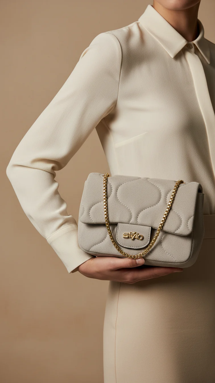Grey Formal Pouch P97606