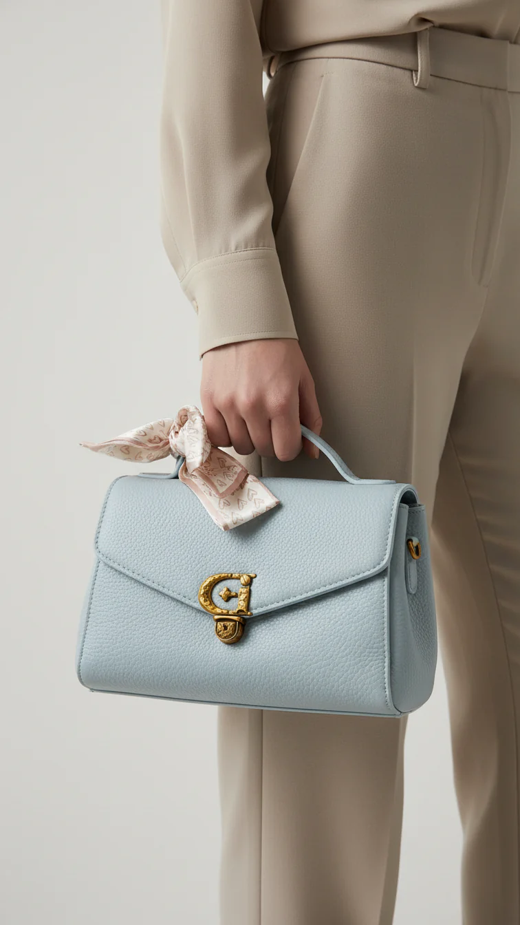 Grey Formal Shoulder Bag P36298