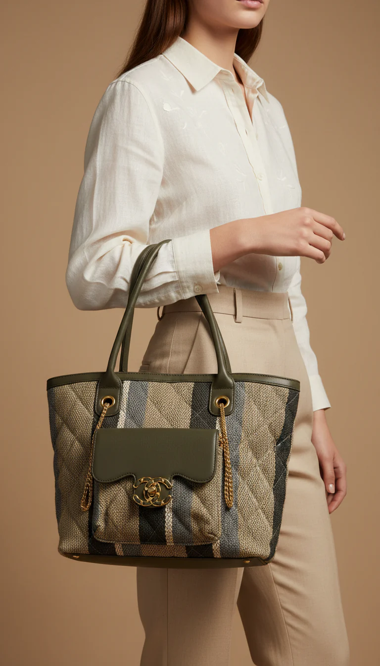 Grey Formal Shoulder Bag P36335