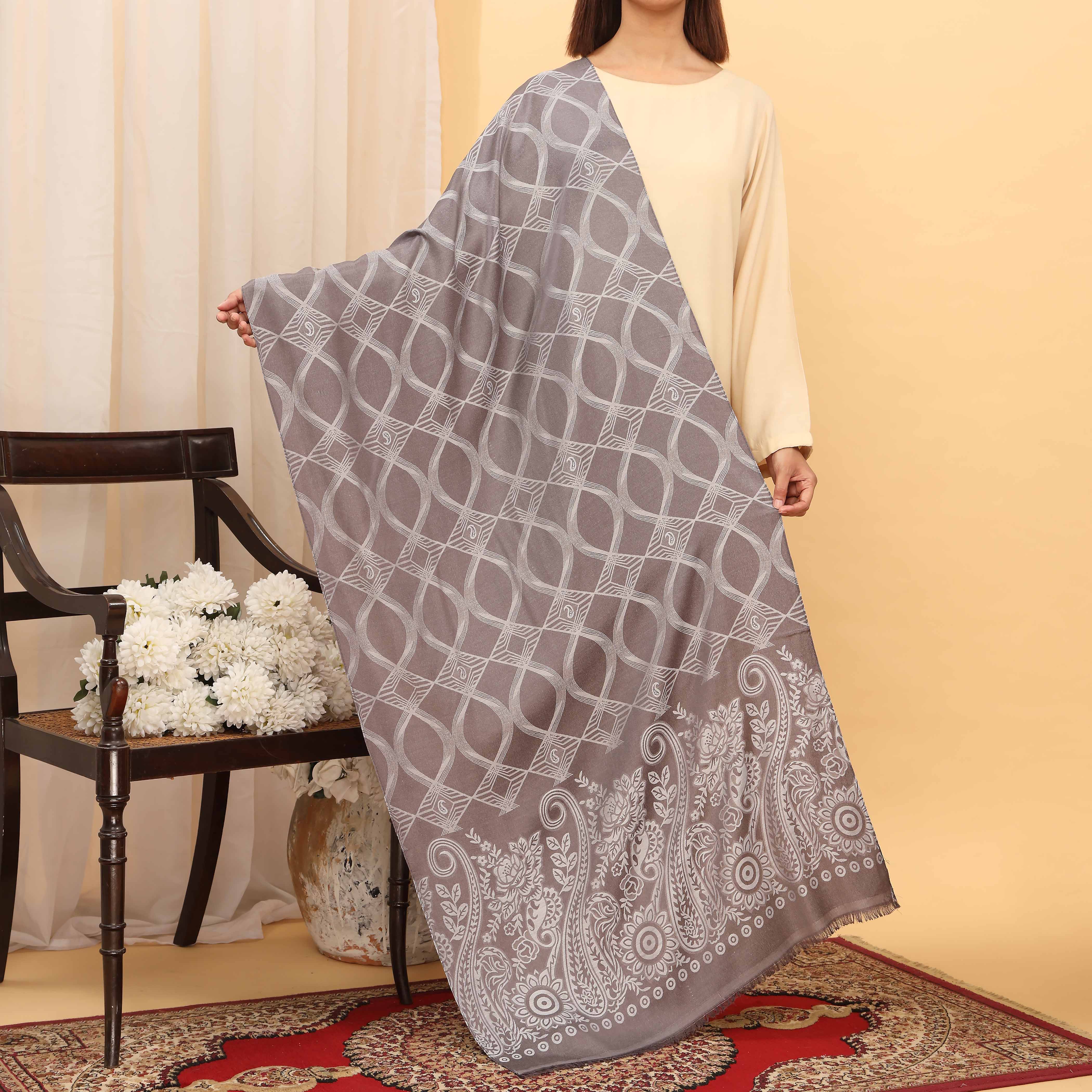 Grey Summer Stole  PD5125