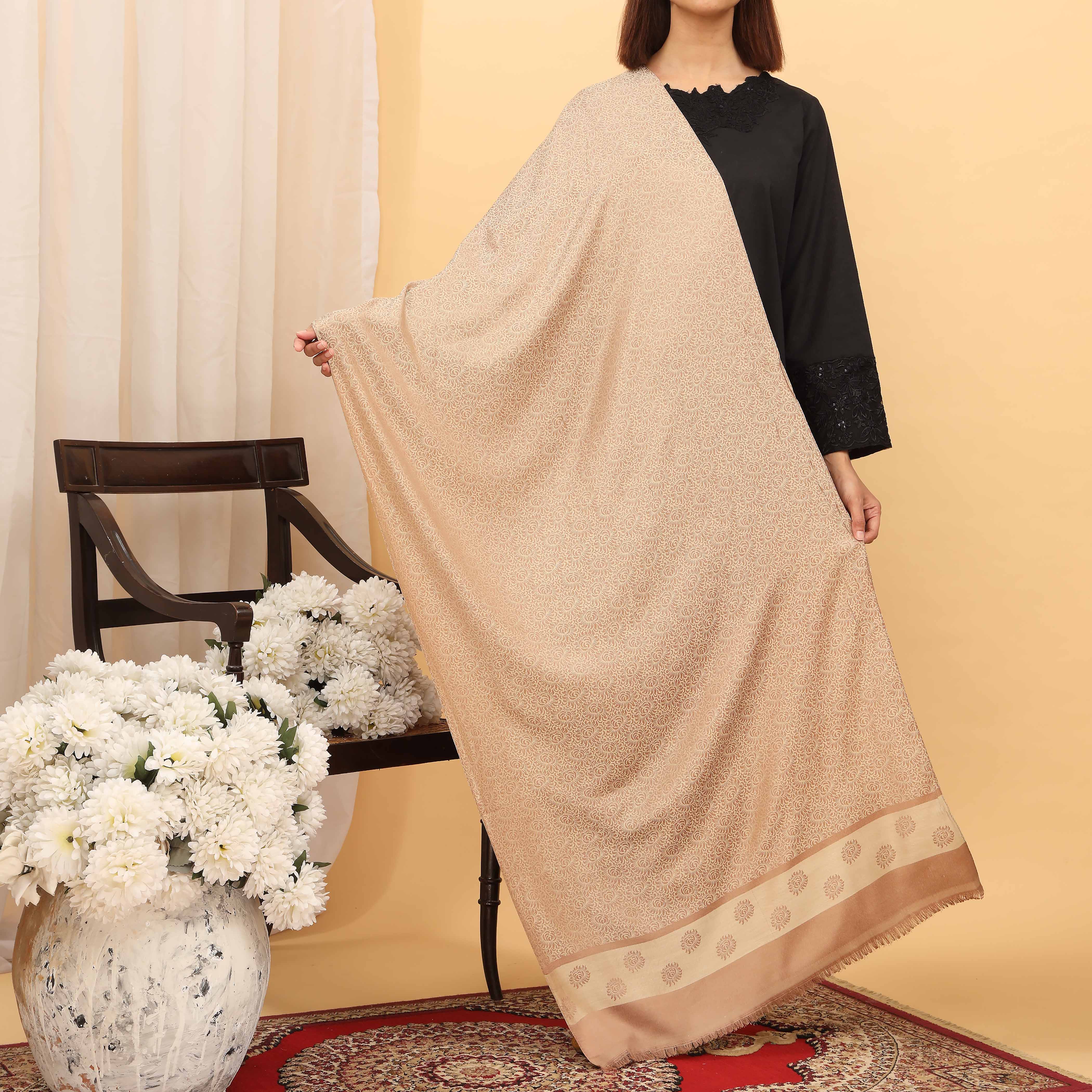Khaki Summer Stole  PD5163