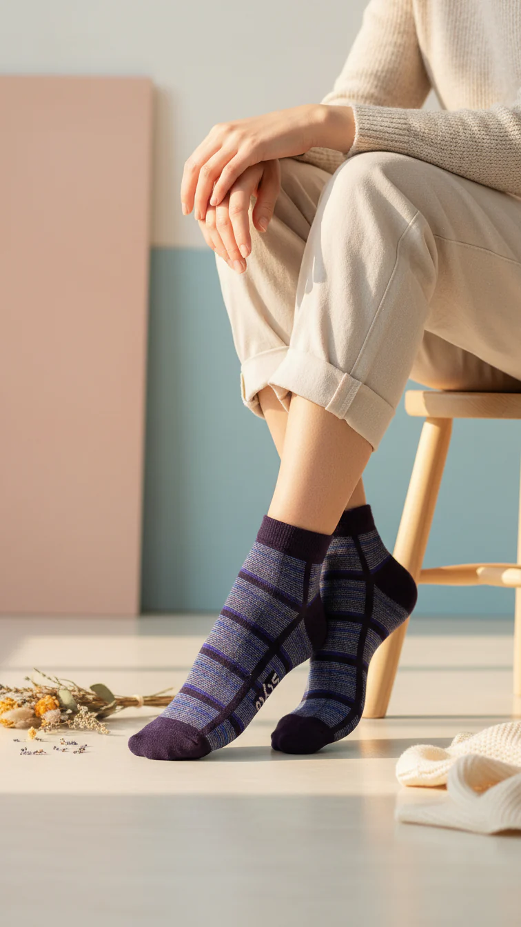 Ladies Ankle Socks S01738