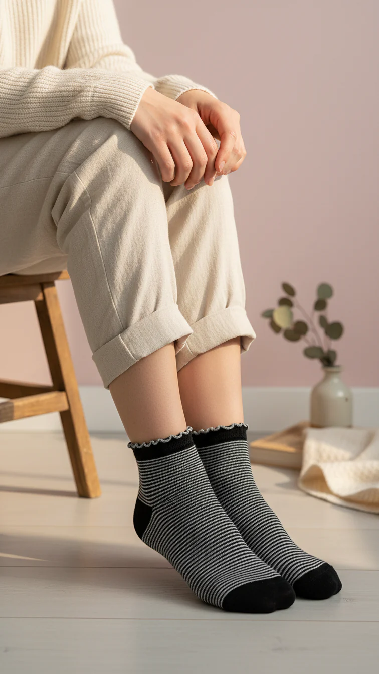 Ladies Ankle Socks S0179601