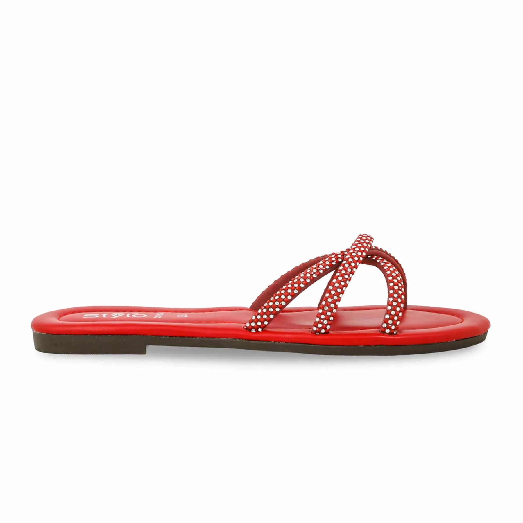 Maroon Casual Slipper CL1894 - Image 2