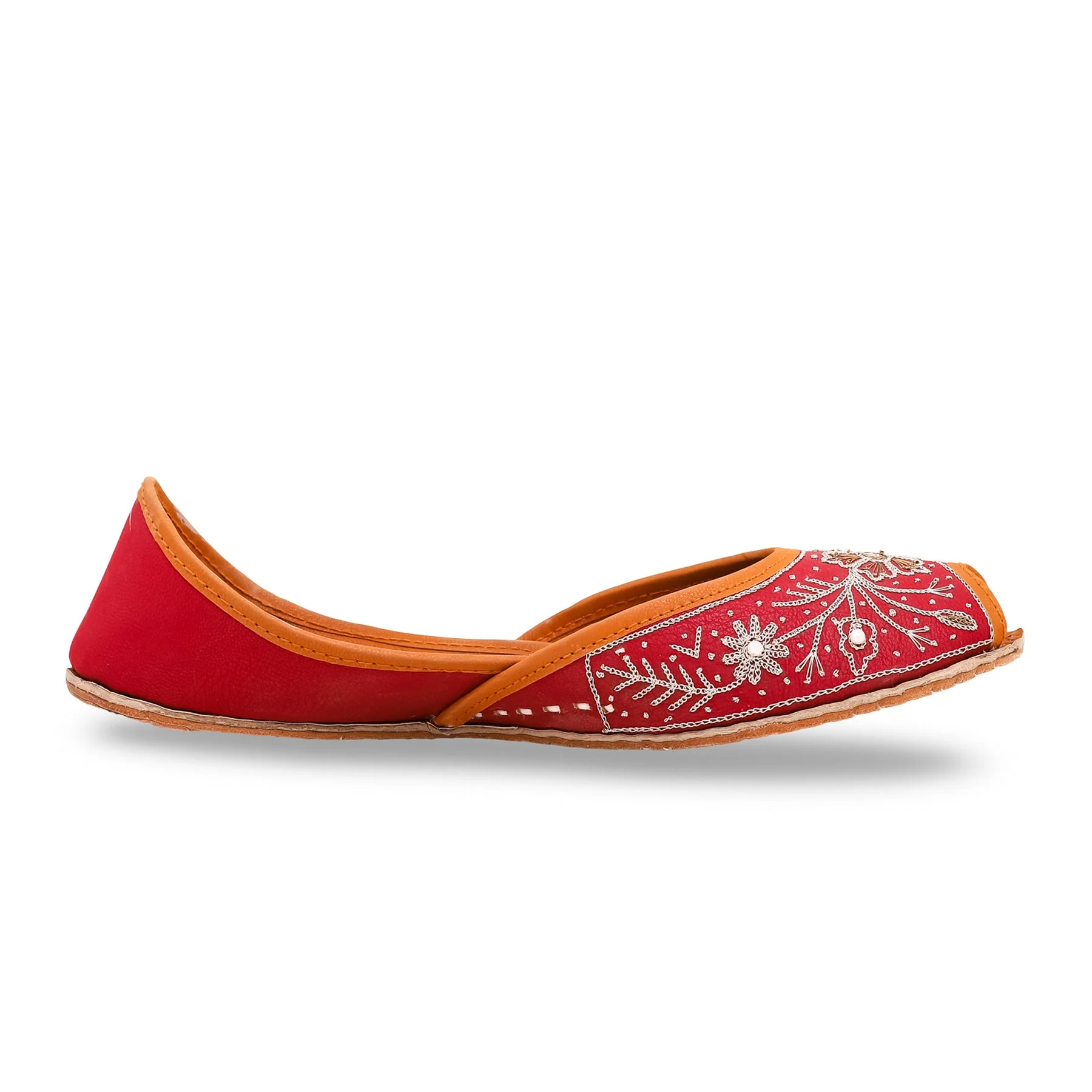 Maroon Casual Khussa EC8332