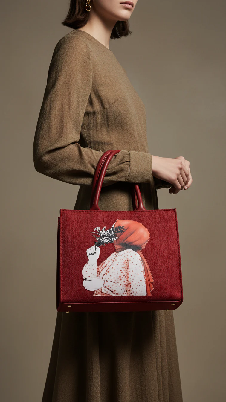 Maroon Casual Shoulder Bag P56255