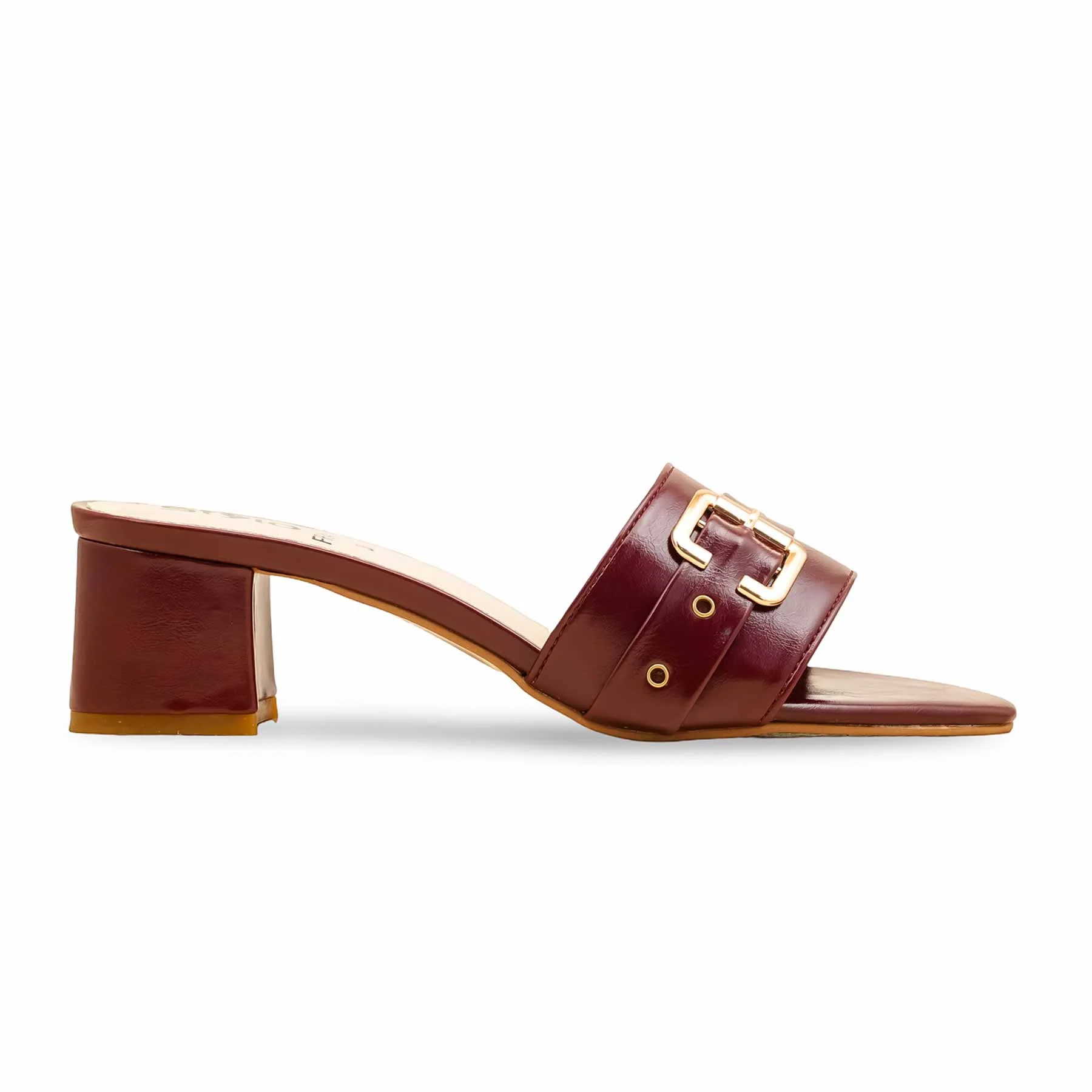 Maroon Formal Slipper FR8418 - Image 2