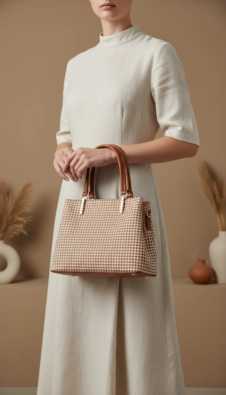 Mustard Formal Hand Bag For Women P55843