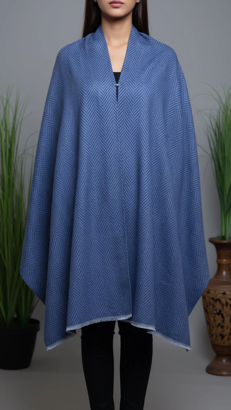 Navy Winter Stole PW5743