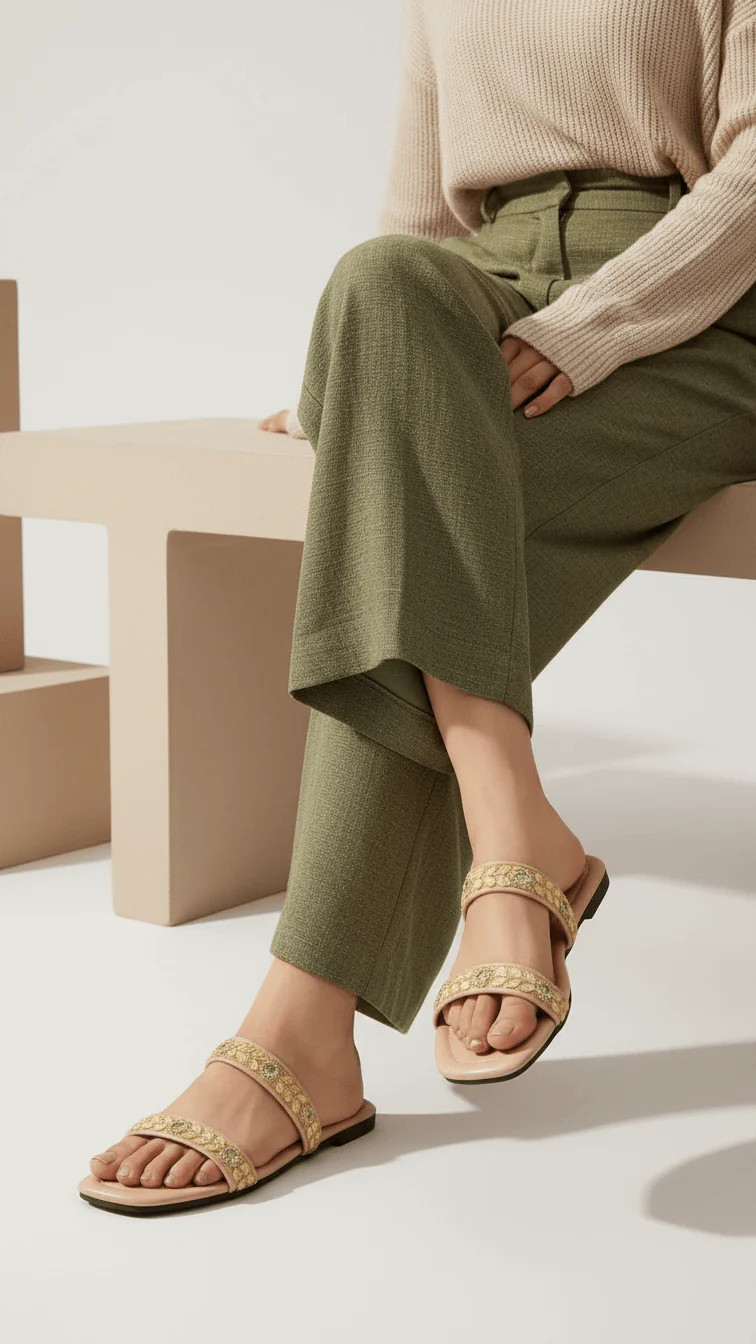 Peach Casual Slipper CL1915