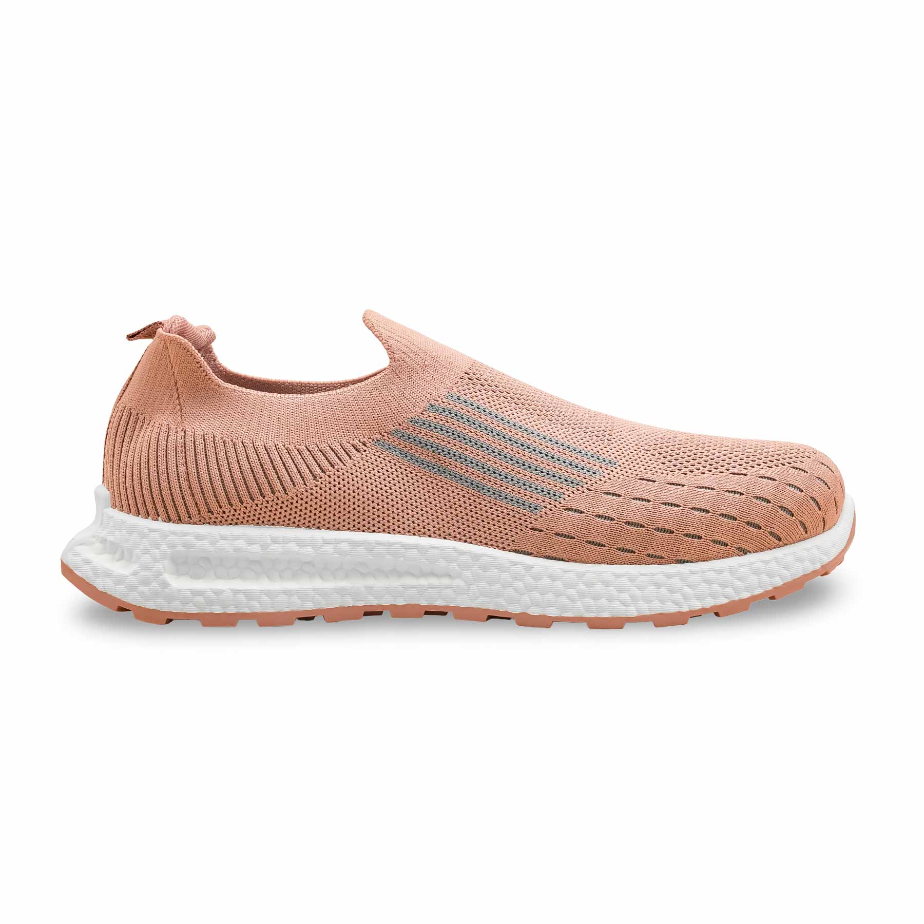 Peach Casual Sneaker For Women AT9116 - Image 2
