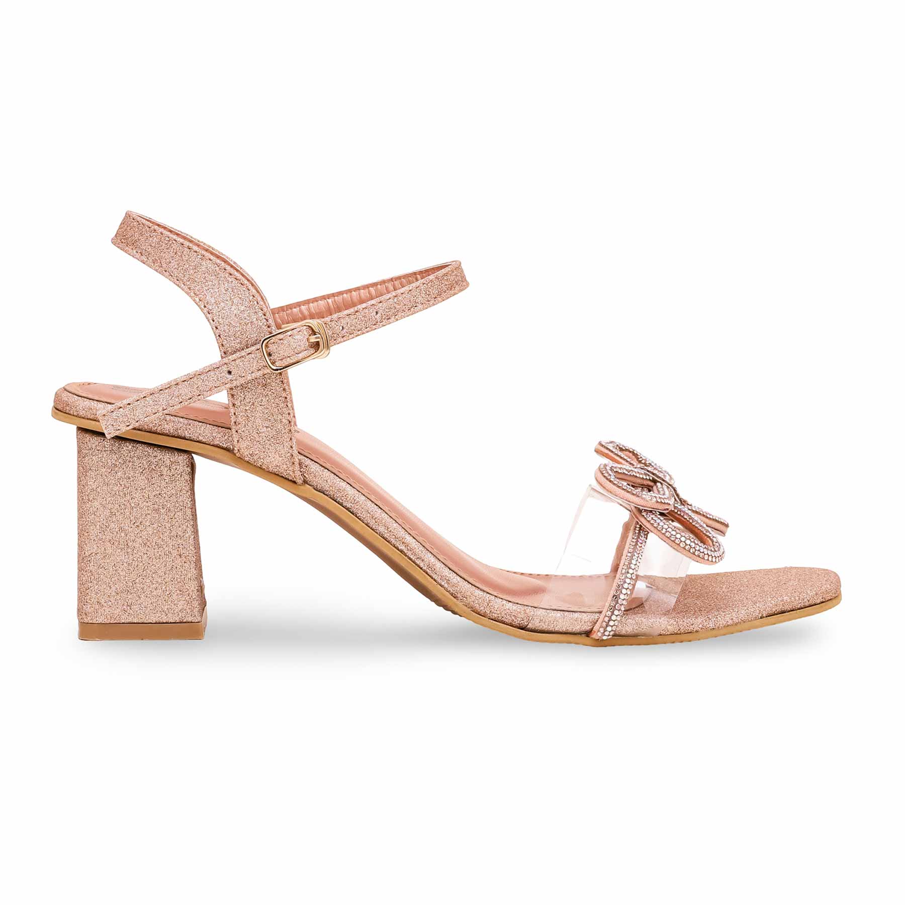 Peach Fancy Sandal FN5889 - Image 2