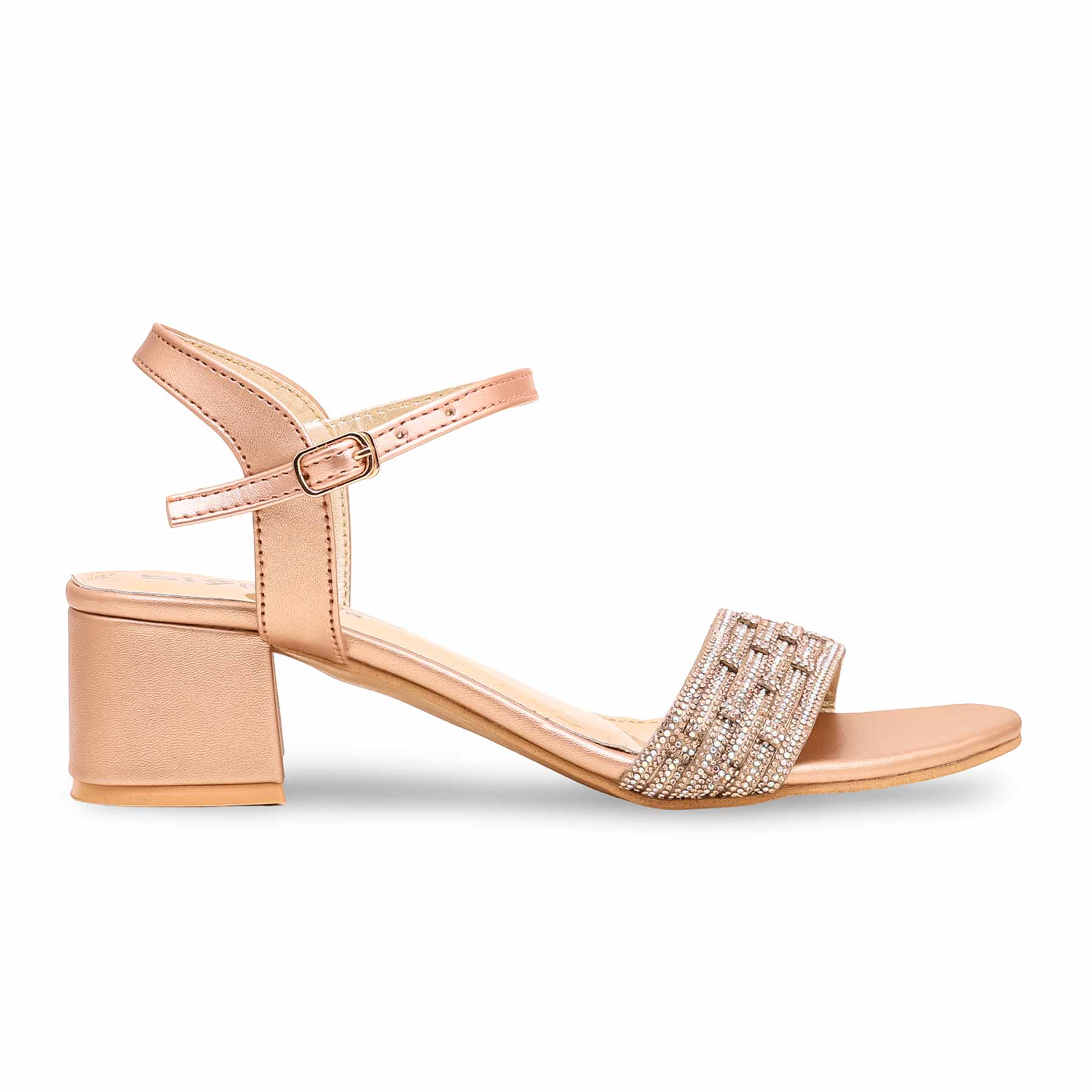 Peach Fancy Sandal FN6028 - Image 2