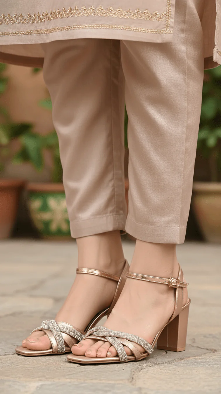 Peach Fancy Women Sandal FN6214