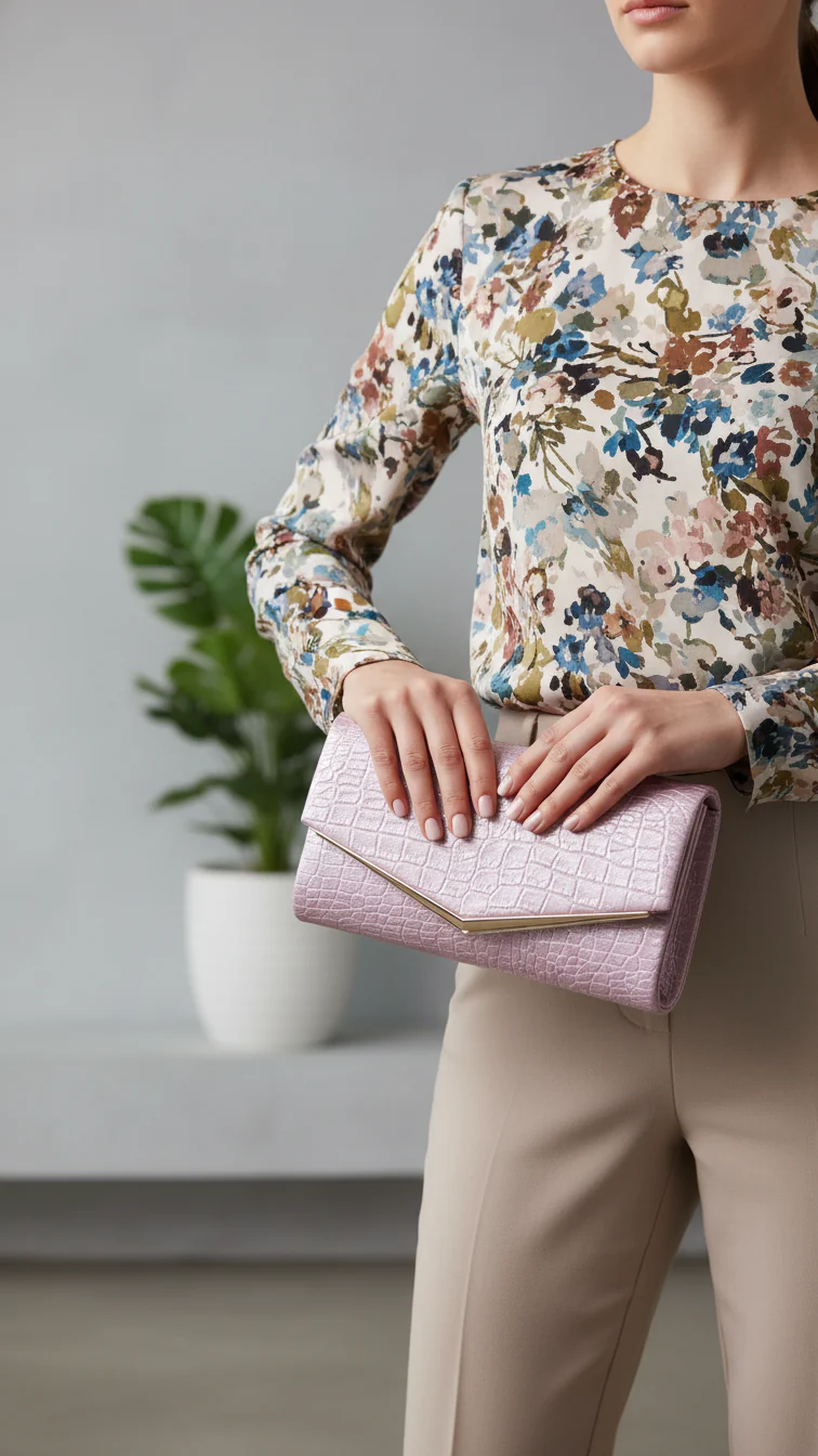Pink Fancy Clutch P24158
