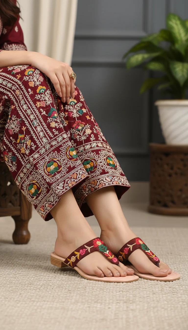 Pink Formal Sandal For Women EC3185