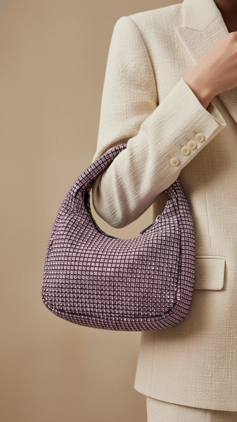 Purple Bridal Clutch P24097