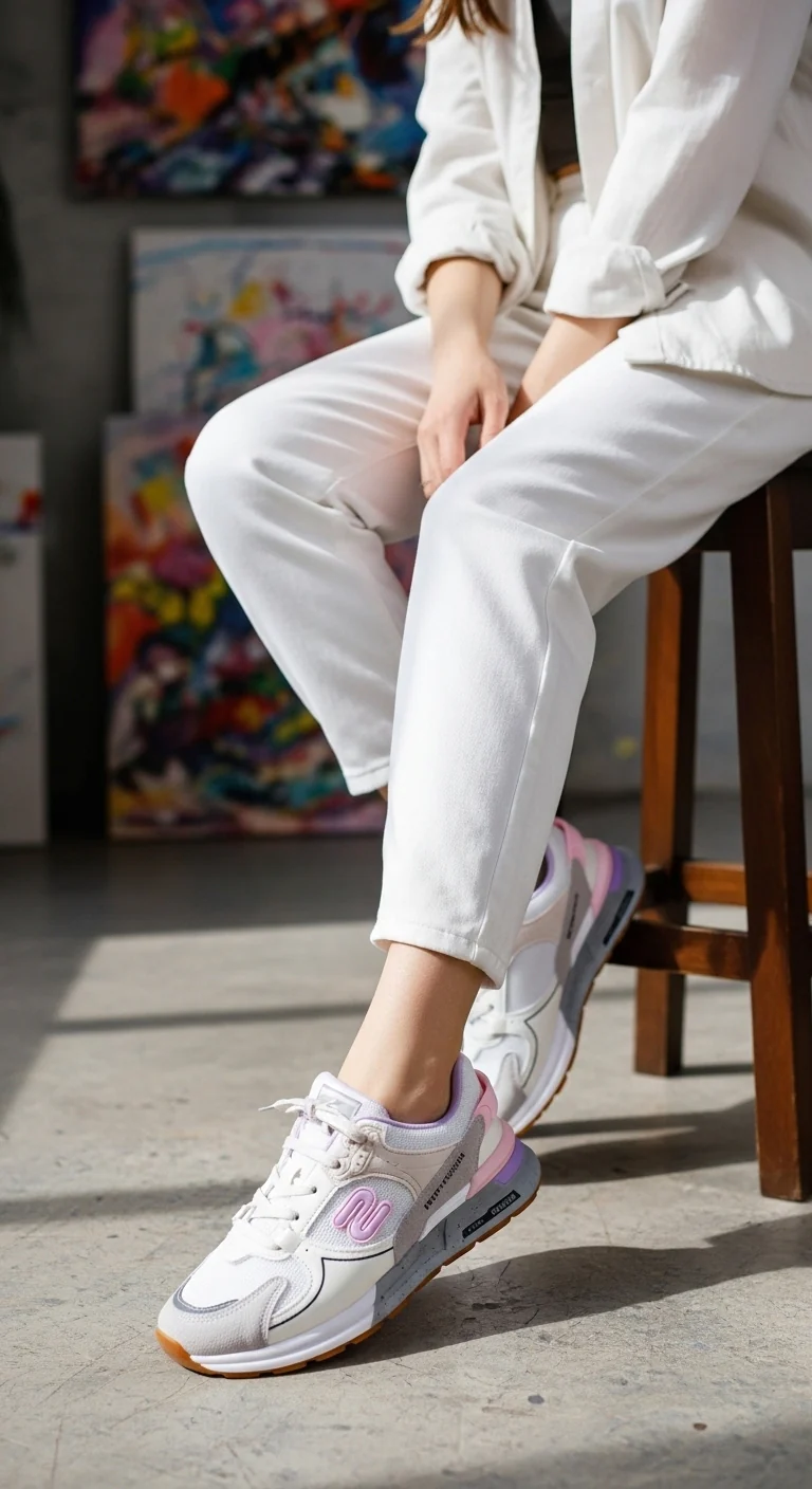 Purple Casual Sneaker AT7236