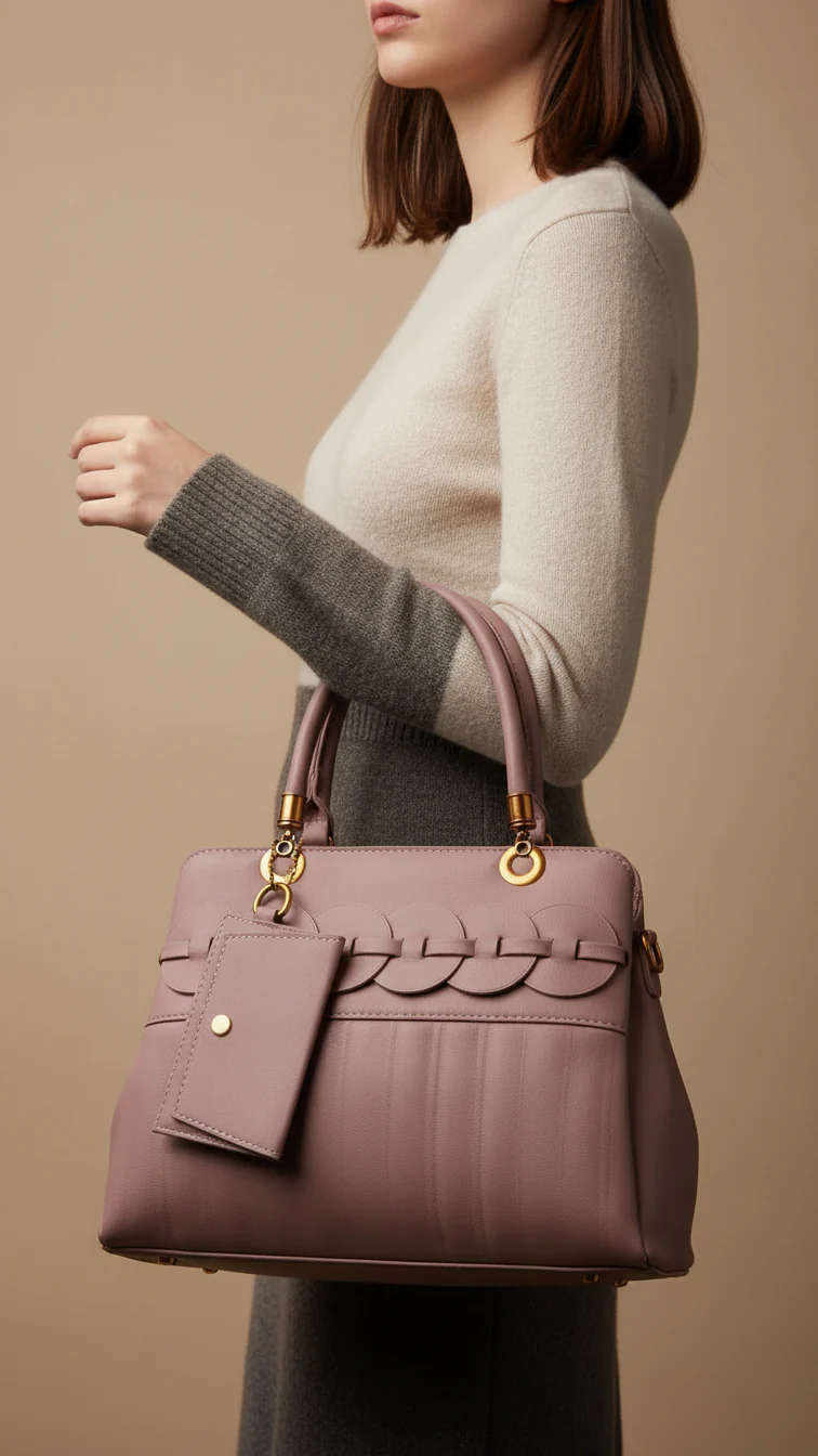 Purple Formal Hand Bag P36151