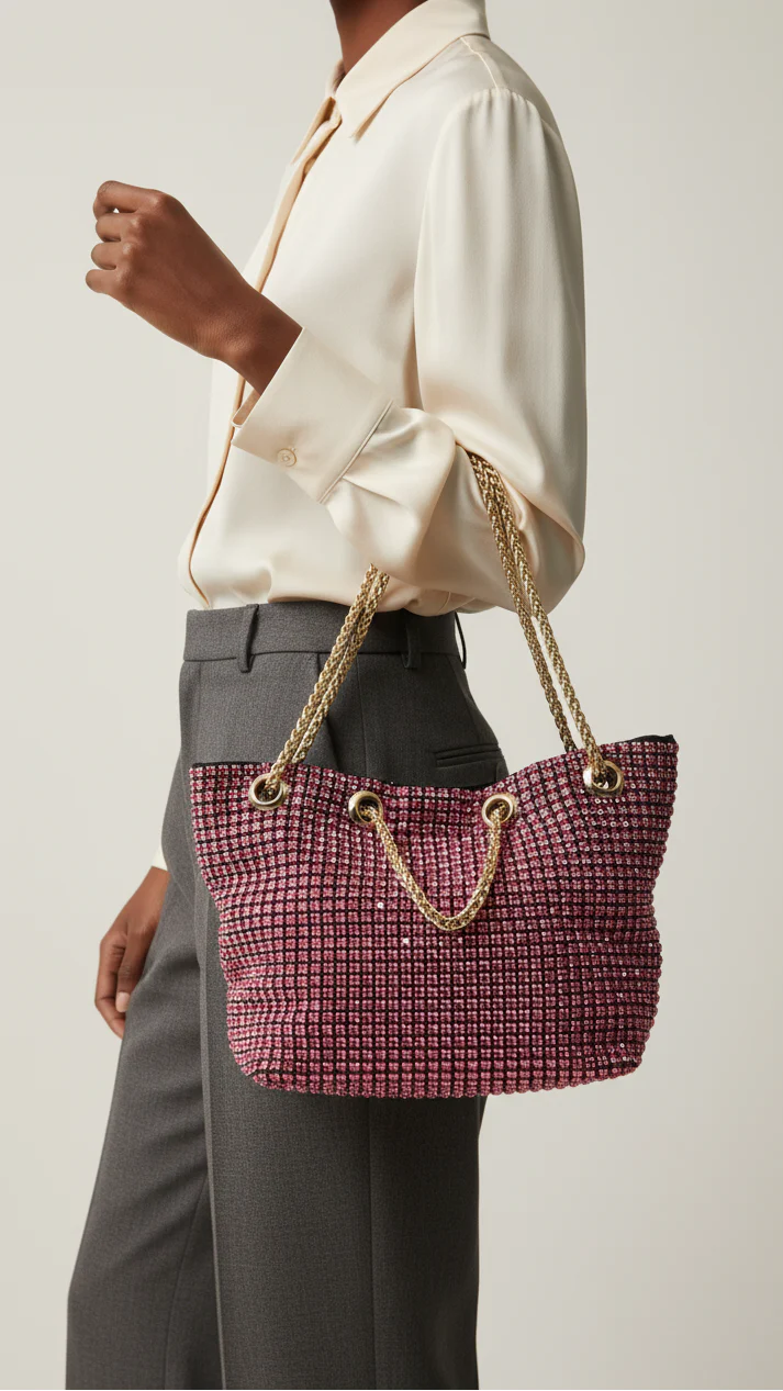 Rose Bridal Clutch P24093