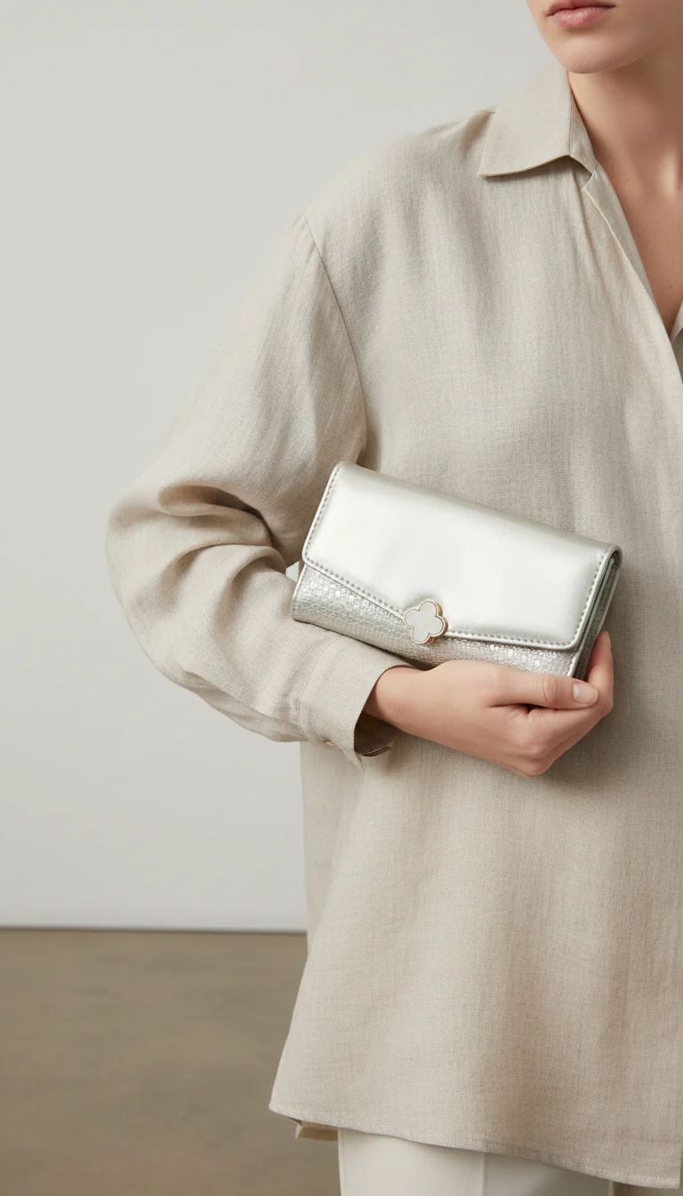 Silver Casual Wallet P70982