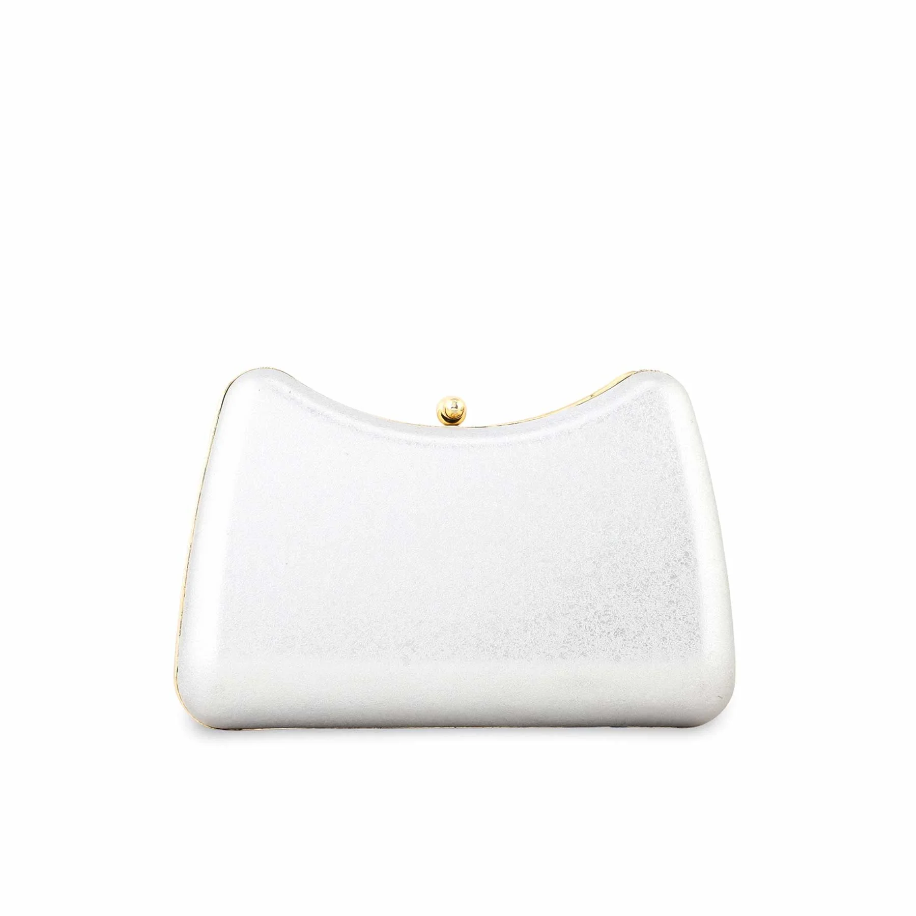 Silver Fancy Clutch P15372