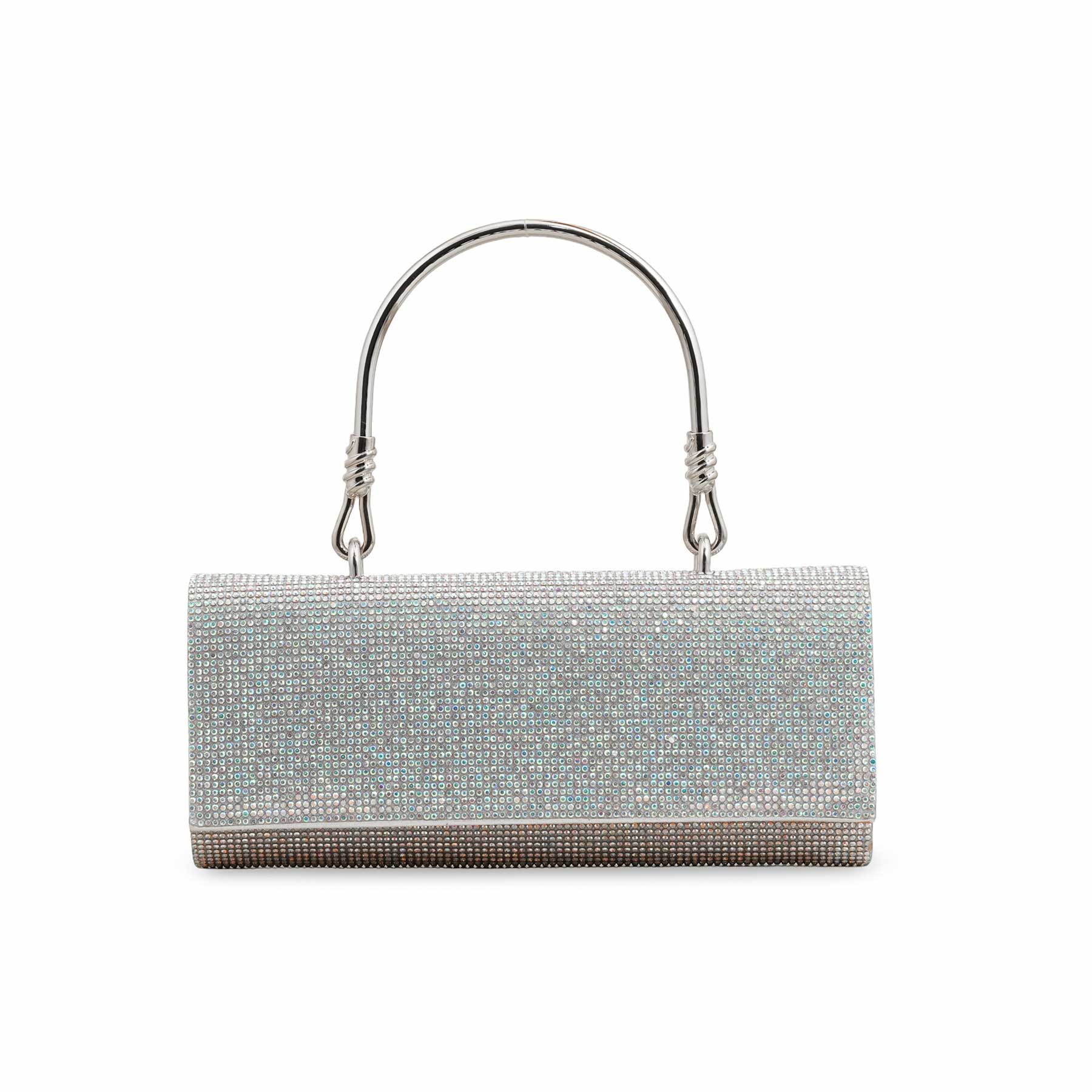 Silver Fancy Clutch P24231